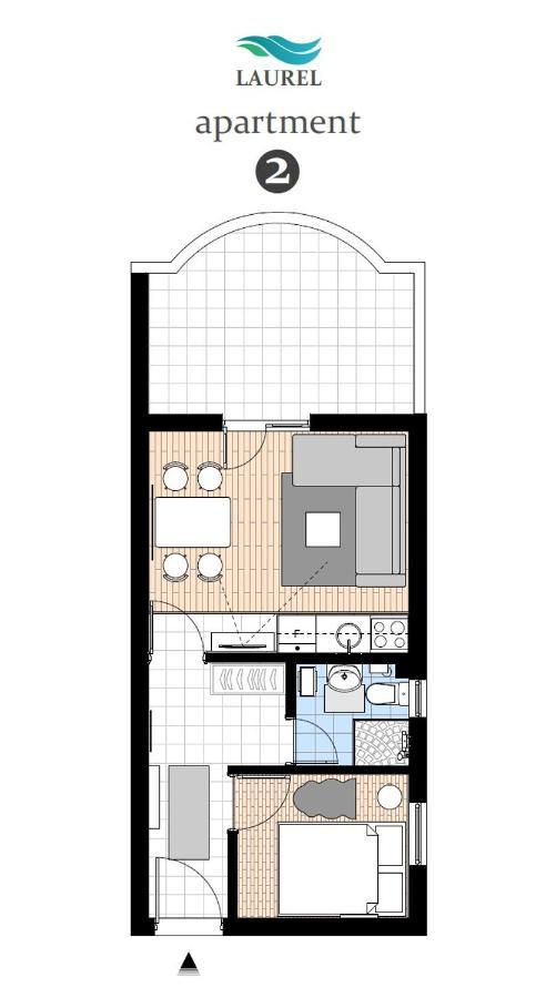Laurel Apartments Бар Номер фото